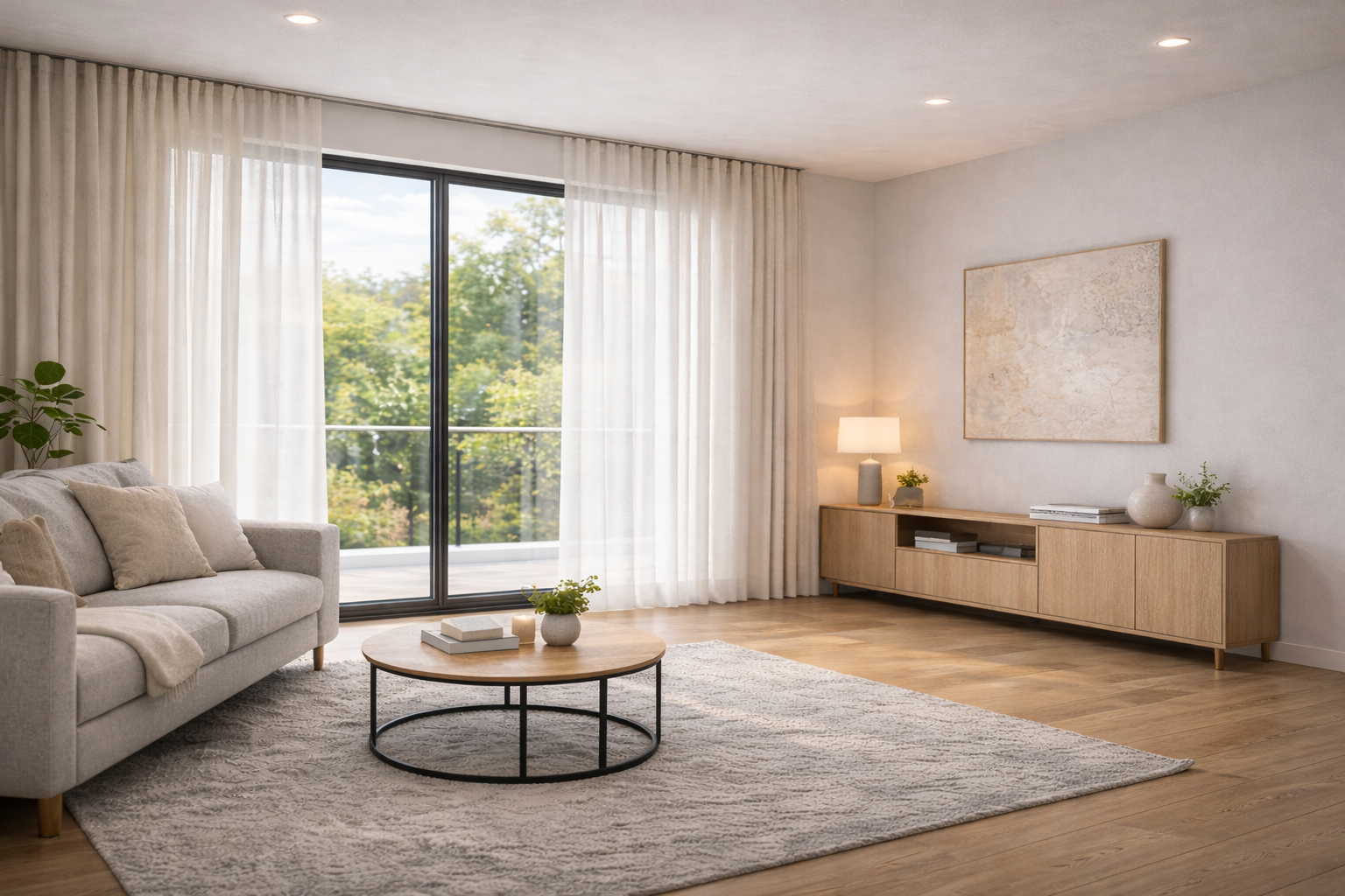 Tende da interno - luce e privacy